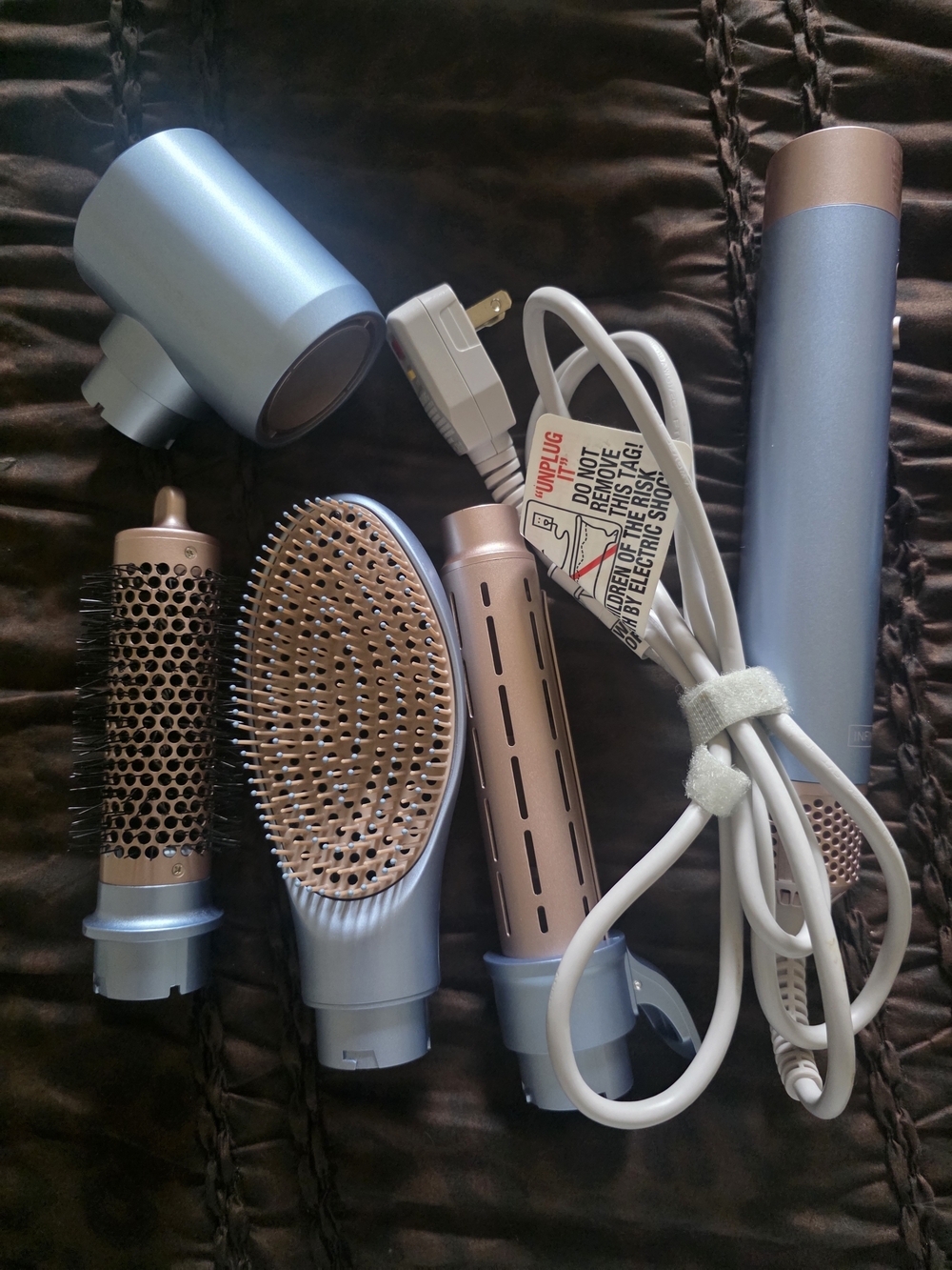 Conair Women’s Hair Styling Set - Light Blue & Rose Gold
